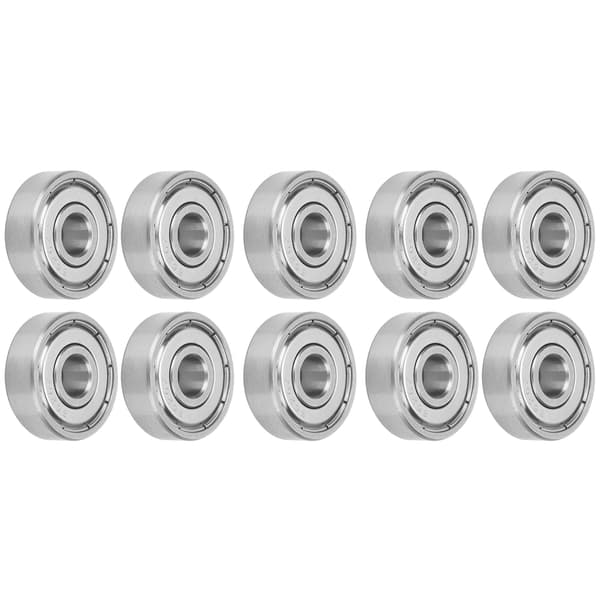 10 stk. S626Z 6x19x6MM Kuglelejer i rustfrit stål til rulleskøjtetilbehør