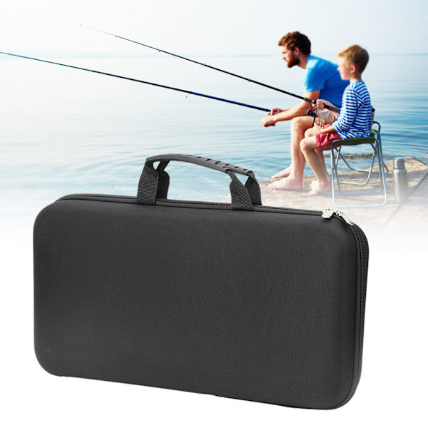 EVA Utomhus Fiskespö Förvaringsväska Organizer Portabel Dammtät Fiskeredskap Box Case