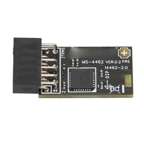 TPM2.0-modul TPM SPI 12-stifts krypteringsmodul med SLB 9672 för MSI-moderkort för Windows 10 11