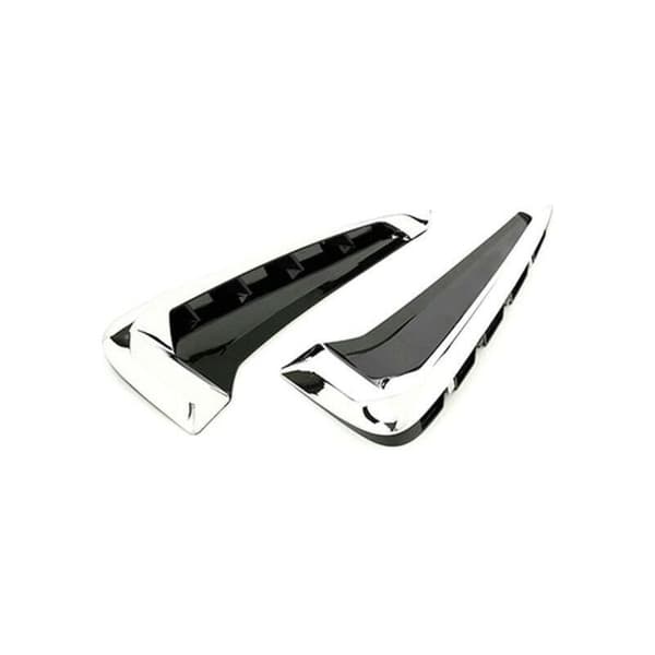 2-delt sideudluftningsdæksel til BMW X5 F15 2014-2018 Krom ABS Marker Fender