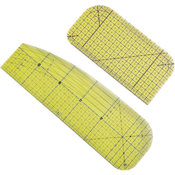 Varm Strykningslinjal, 20 X 10 cm, 30 x 10 cm Patchlinjal, Strykduk Linjal, Harts Sömnadslinjal, Strykningslinjal, Används för Exakt Mätning