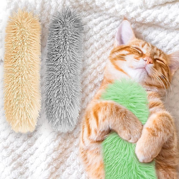 Kattkudde 3 Söta Kuddar Naturlig Kattmynta Lek Helt Naturliga Kattleksaker Katt