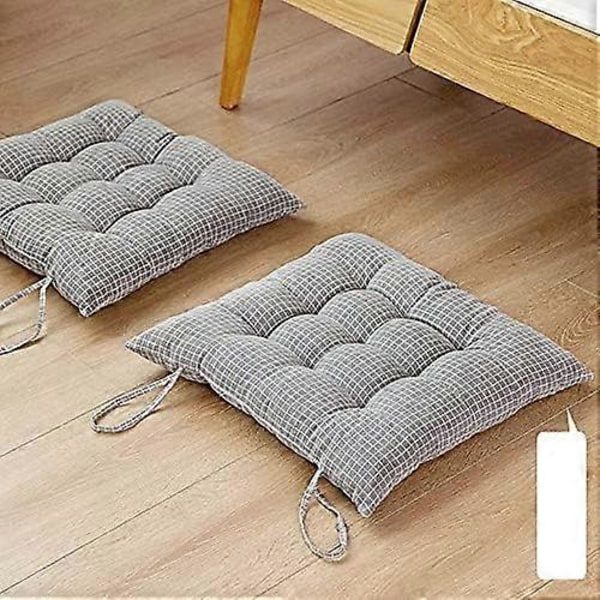 43 x 8 cm Stolhynde med stropper, universal bomuldslinned havehynde betræk, let at