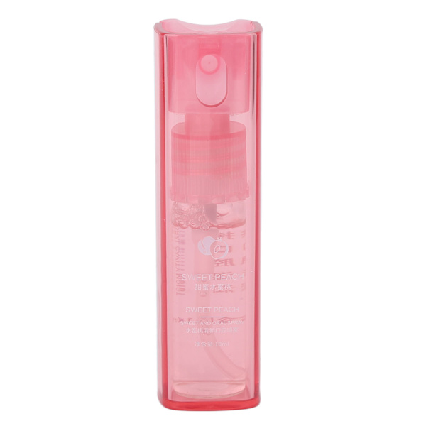 Halsspray 10 ml frisk pust saftig fersken Trygg sunn Forhindre tannråte Oral spray for munnpust