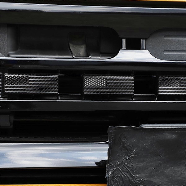 Front Grill Bogstav Emblem Overlay til 2021-2024