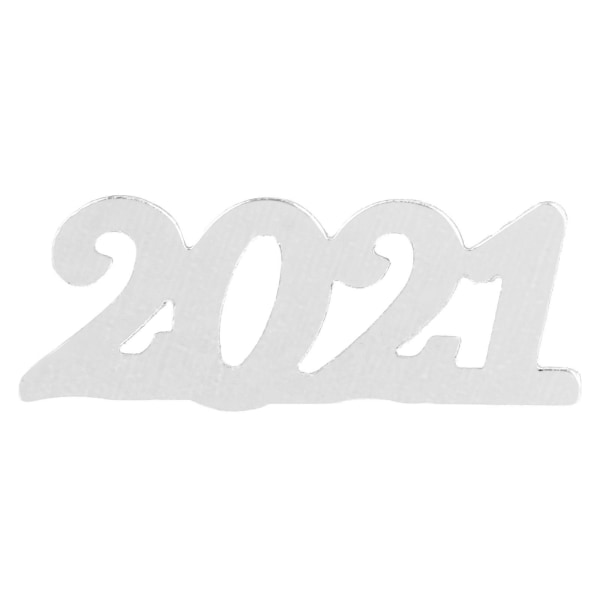 2021 Konfettikoristeet Paperinen uudenvuoden konfettikiiltävä koriste hääjuhliin