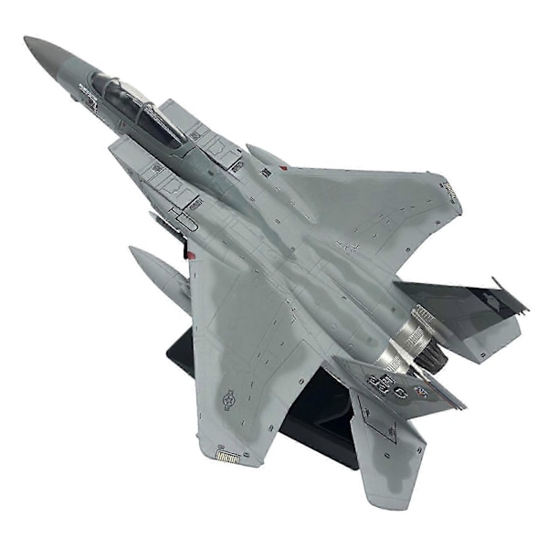 1/100 Skala Støbt Fly F15 Eagle Amerikanske Navy Fly Model kompatibel med Samling Gave Hjem Stue Indretning