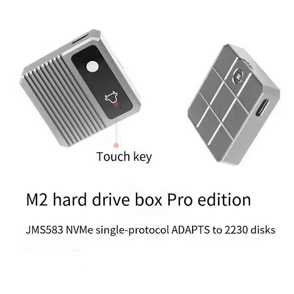 Hårddiskkabinett NVMe Single Protocol Pro Max Edition Praktisk