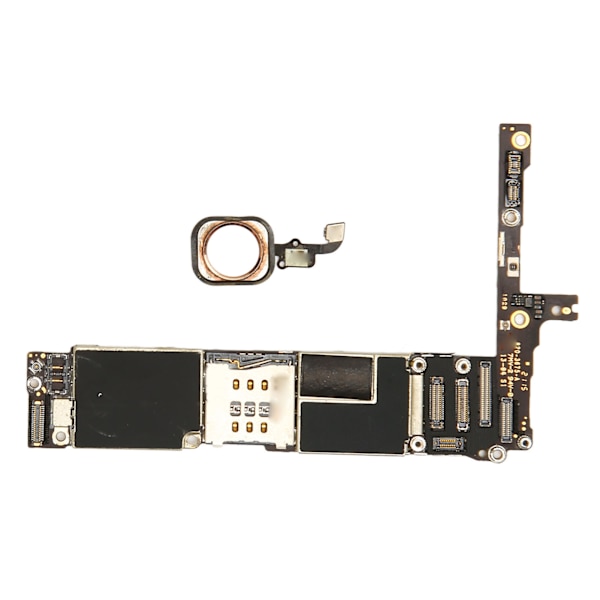 Låst op logik hovedkort bundkort med Touch ID fingeraftryk touchpad telefon hovedkort udskiftning til IPhone 6 Plus US version 16GB
