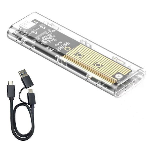 M.2 NVMe SSD-kapsling USB 3.2 Gen 2 10 Gbps