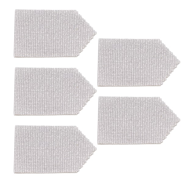 5 st Rhinestone självhäftande ark DIY produktion ljusreflektion design fint utförande självhäftande strass