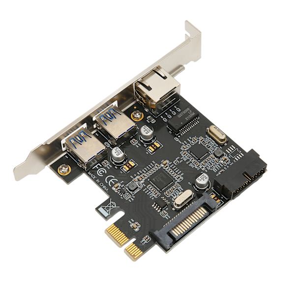 PCIe til USB3.0 udvidelseskort USB3.0 SATA 15pin Power High Speed ​​PCIe til RJ45 udvidelseskort til netværkscomputer