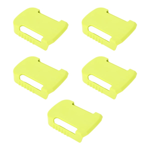 5 sæt batteriholder Grøn batterimonteringsadapter Dockholder Egnet til Worx WU172 WU279 WU388 WE270 WE389