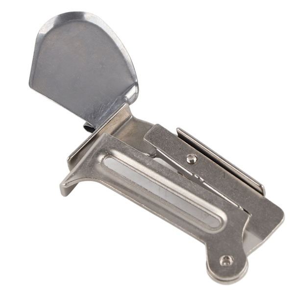 Steel Flat Seamer Folder Attachment Tejp Binder för hem industriell symaskin 1/4