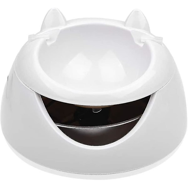 Automatisk Drikkefontæne til Kæledyr, Lysende Elektrisk Vanddispenser Drik godt Vandfontæne Vanddispenser Til Kat Hund Hvid Usb