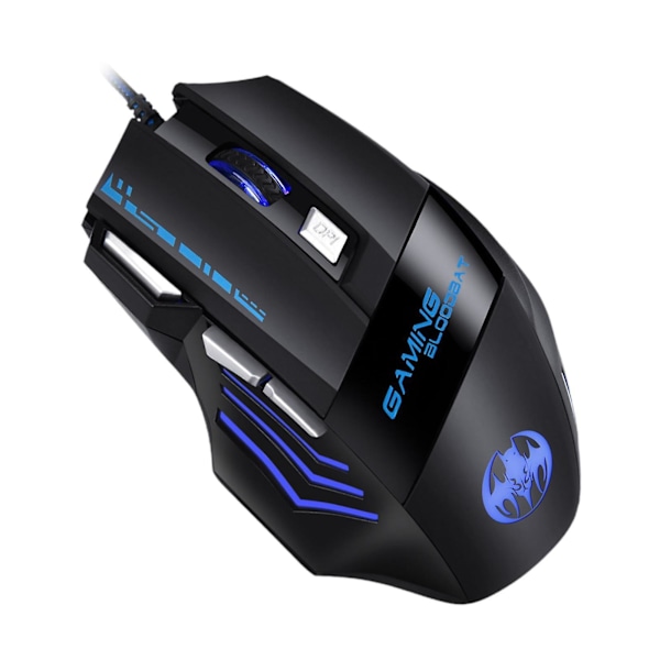 Gamingmus 150 cm Kabellengde DC 5V Komfortabel 100MA Ergonomisk Svart GM02