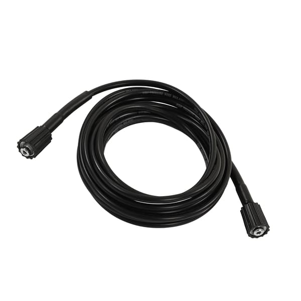9m högtryckstvättslang biltvättslang explosionssäker PVC-gummivattenrengöringsförlängningsrör 2 ändar M22 insats 15MM