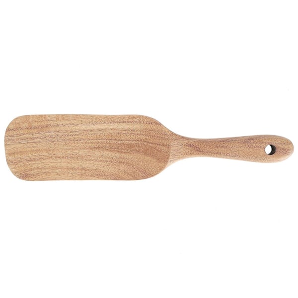 Teak Spatel Matlagning Trä Stekspade Köksredskap för Köksartiklar 26x6cm