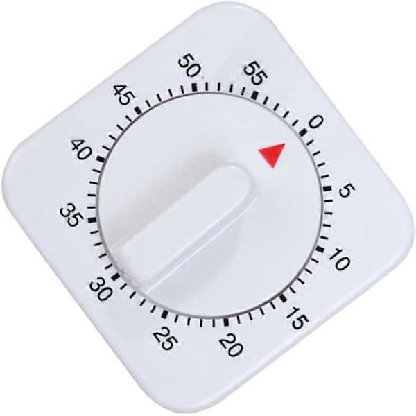 Kökstimer 60 Minuters Tidtagning med 80dB Larmljud Magnetisk Nedräkningstimer Hem Bakning Matlagning Ångkokning Manuell Timer 1 Styck, Köksgadgets