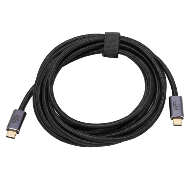 USB 4.0-kabel multifunktionell 20 Gbps höghastighetsöverföring HD 8K 60HZ stöd PD100W Typ C till Typ C-kabel 300 cm