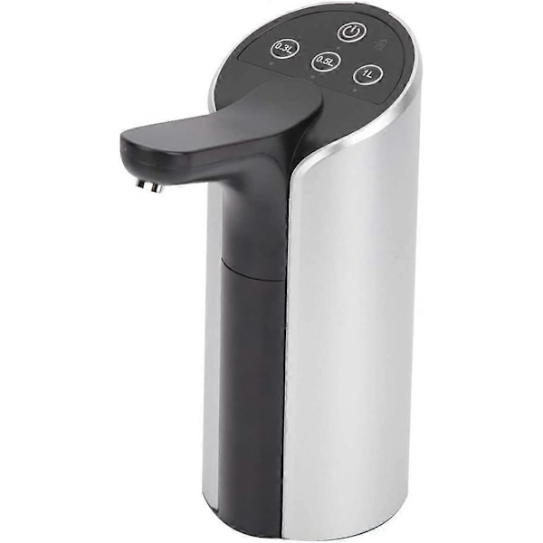 Vattendispenser Automatisk Dricksvattenpump Portabel USB-laddning med Volymkontroll för 5 Gallon Dunk