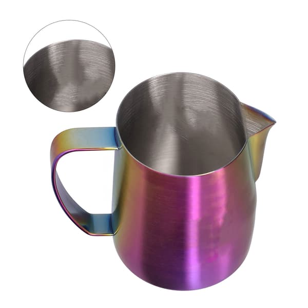 Mælkeskummerkande 600ml / 20oz Rustfrit Stål Flødeskummerkande til Cappuccino Latte Art
