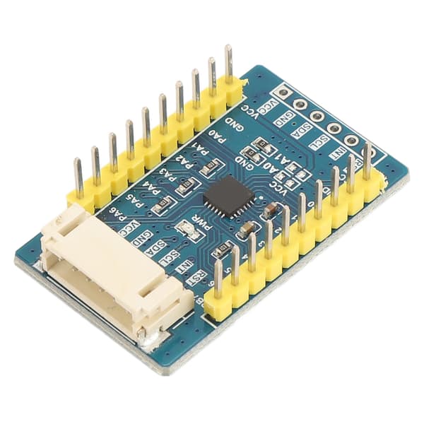IO-expansionskort I2C-gränssnitt 16 IO-stift Stöder 4 expansionsmoduler I2C-gränssnitt Expanderar Kompatibel med 3.3V 5V nivåer