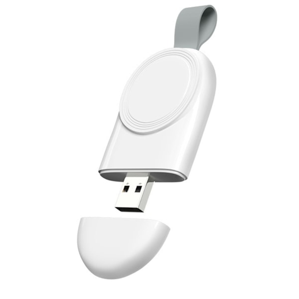 Bærbar Smart Watch-oplader Magnetisk Hurtigopladning Trådløs Oplader til IOS Watch Series USB