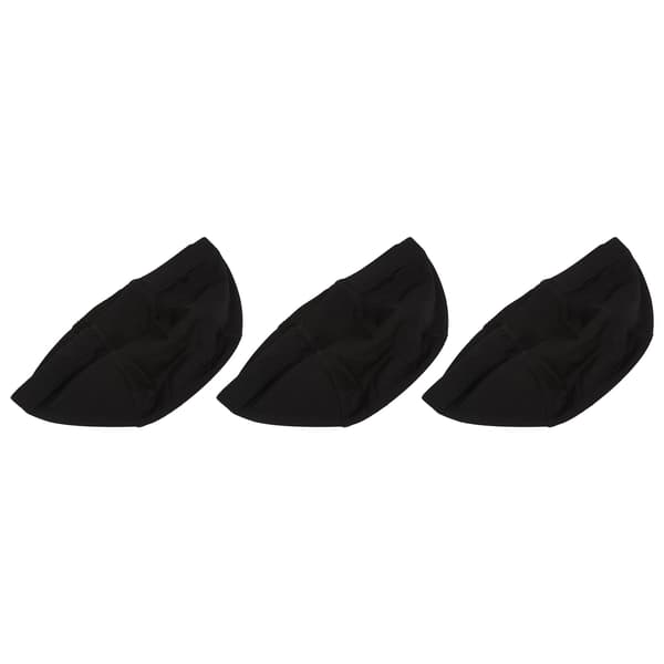 3 st elastiska perukmössor töjbara andningsbara nylonmössor med stängd ände för cosplay-smink