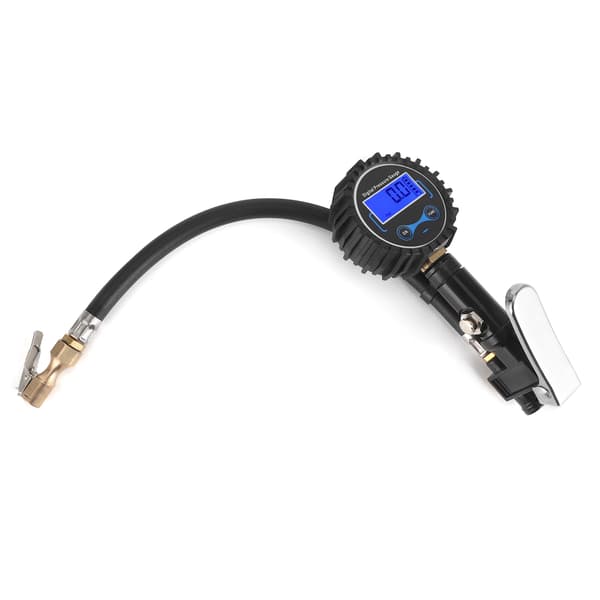 200PSI Dæktryksmåler Overvågning LCD Digital Display Inflator med LED-lys til Bil Auto Motorcykel
