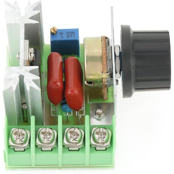 AC Motor Hastighetsregulator Spänningsregulator LED-dimmer 2000W AC 50-220V 25A