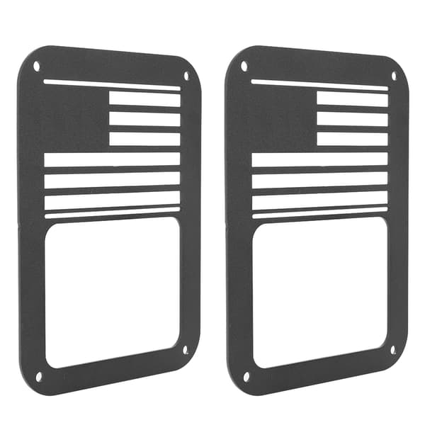 Bilbaklyktdeksel Flat Guard Hul Bremselysbrakett Passer til Jeep Wrangler
