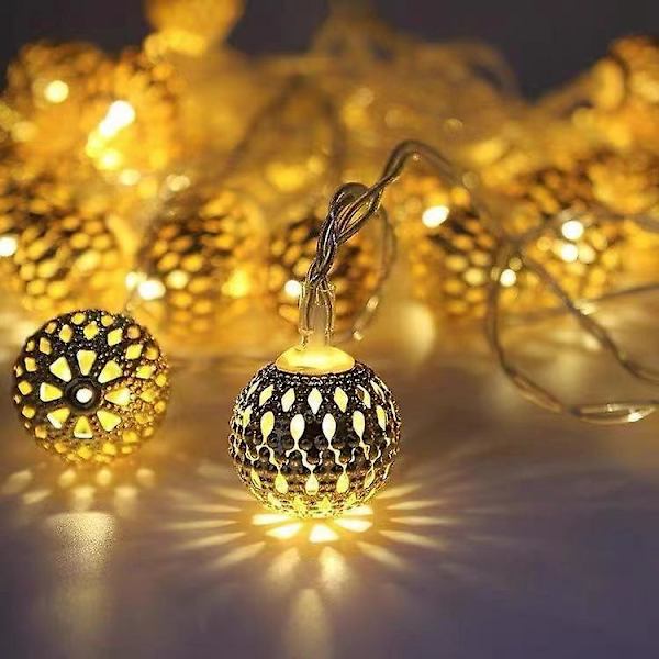 USB Vanntette Dekorative Utendørs Lyslenker, 20 LED