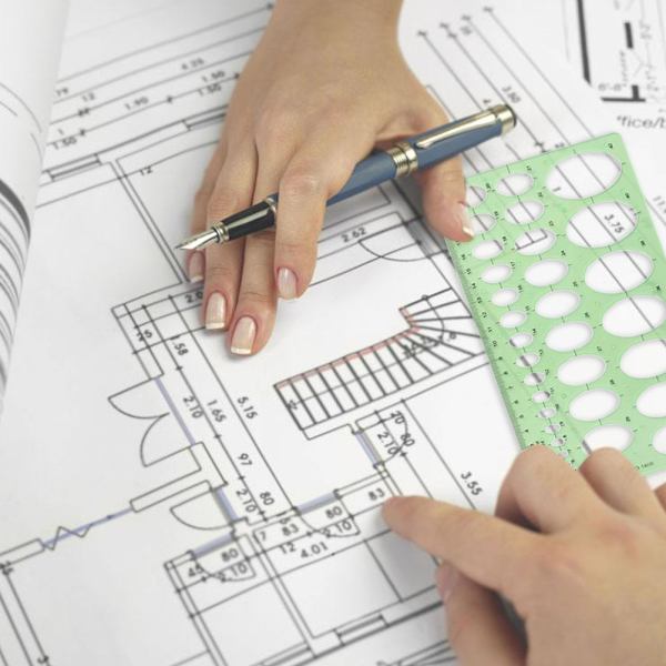9 st ritmallar mallar mätning geometriska linjaler plast ritlinjaler för ingenjörsbyggnad studier och design