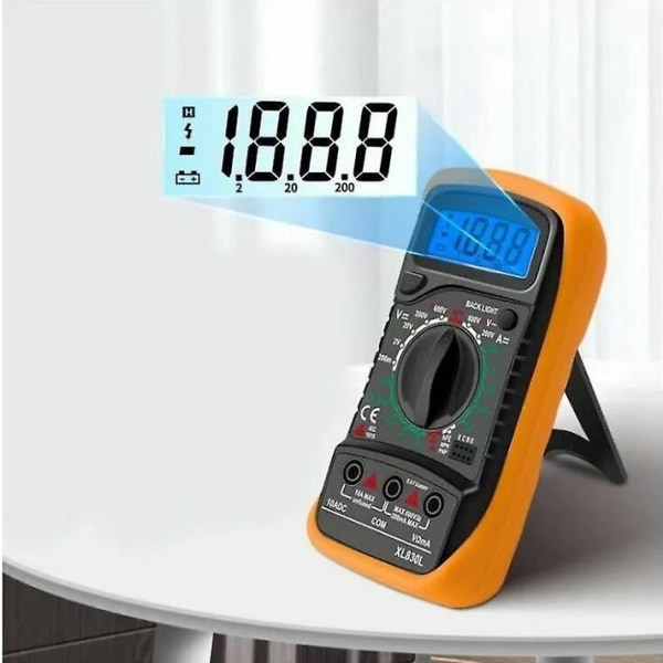 Digital Multimeter XL830L 2000 Tæller Mini Multimeter