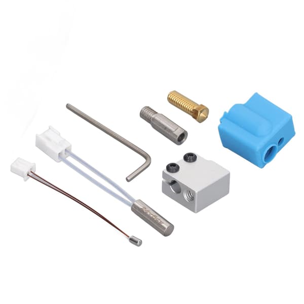 3D-printer Hot End Dyse Kit Ekstruder 24V Varmerør Termistor Erstatning til Sidewinder X1 X2