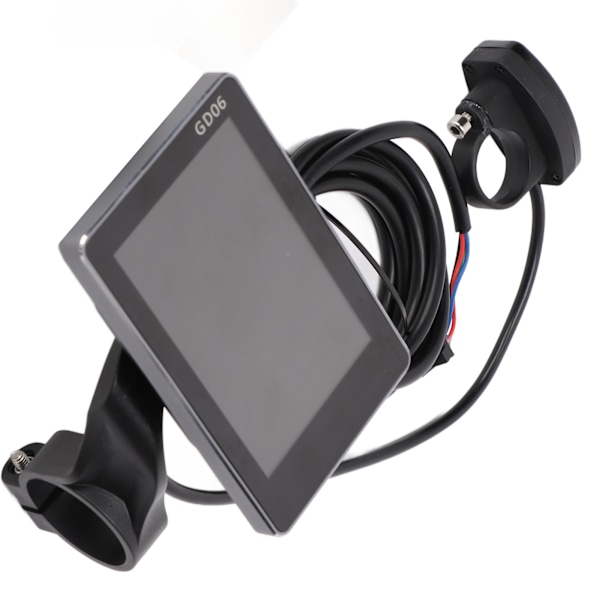 Elektrisk cykel LCD-display GD06 Cykeldator Hastighetsmätare med 36V 48V Led för modifiering Reparation