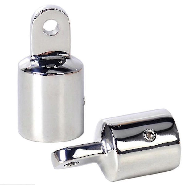 Less Steel Top Fitting Ware Båd Yacht Ekstern Øje Ende Canopy Rør Ende Passer 7/8; Od Rundt Rør Zekai