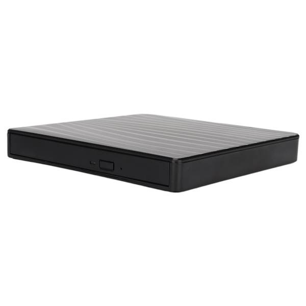 Extern DVD-enhet Svart USB3.0 USB C-gränssnitt Bärbar Design Praktisk Stabil Pålitlig CD-skrivare för Win8