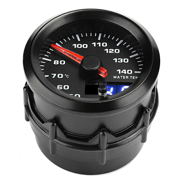 52mm / 2in 7 farver LED-display 40-140℃ bilvandsmåler med sensor