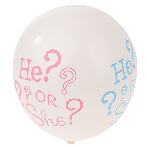 10 st söta tryckta latexballonger set för baby barn födelsedagsfest dekoration (3#)