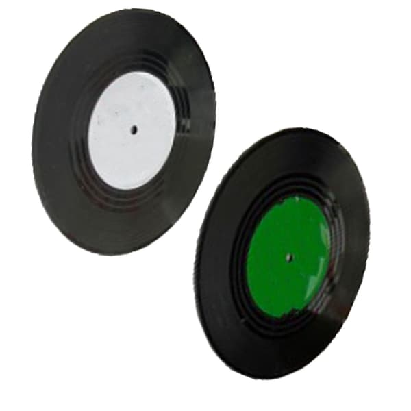 2 stk. pladeunderlag Retro sjove unikke pladeunderlag til drikkebarer kaffe