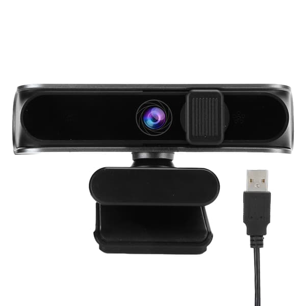 Webcam Kameraer Computere 1080P 5MP USB2.0 360° Rotation Online Undervisning Forretningsmøde