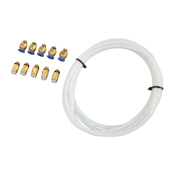 PTFE-slange med PC4 M6 KJH04 M6 pneumatiske beslag for 1,75 mm filament PLA ABS for Bambu Lab 3D-skriver