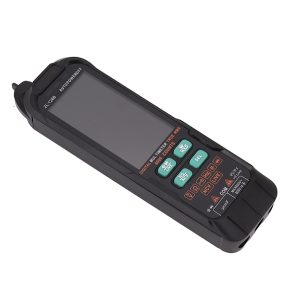 Digital multimeter testare stor skärm bärbar smart digital DC AC ström spänningsmätare 0‑600V