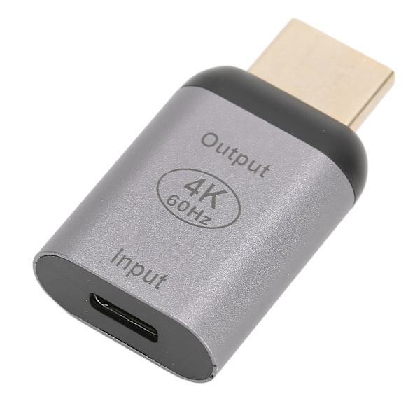 USB C Hun til Han Adapter 4K 60HZ Høj Hastighed Plug and Play Type C til HD Multimedie Interface til PC Telefon Tablet