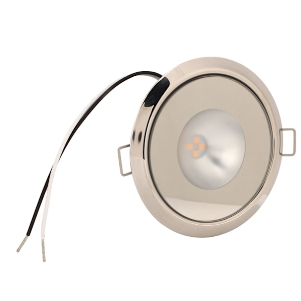 3,5 tommer RV loftslampe LED indvendig kuppellampe varm hvid 365LM 3000K IP66 vandtæt til yacht autocamper badeværelse