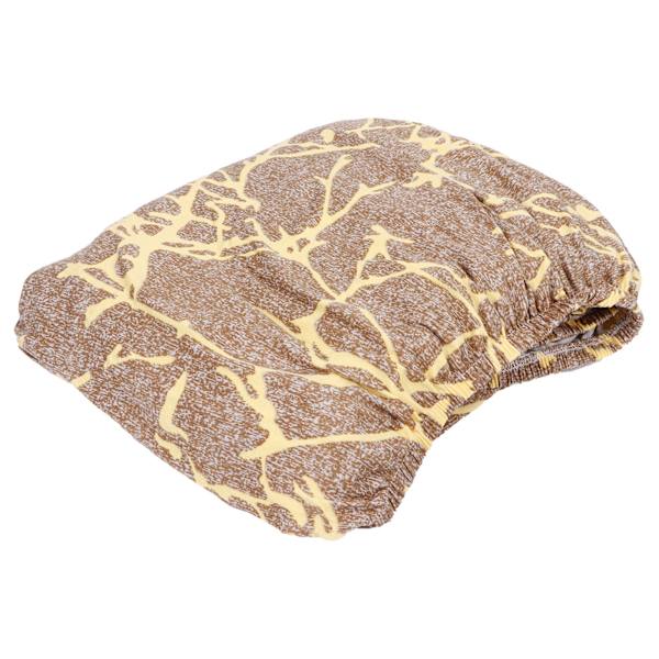 Elastisk Sofaovertræk Polyester Fiber Møbelbeskytter Stue Dekoration Lys Tan 3 Personers