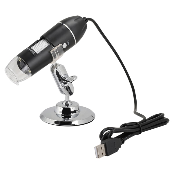 1600X digitalt elektronmikroskop USB videokamera 2MP 1600x1200 med 8 LED