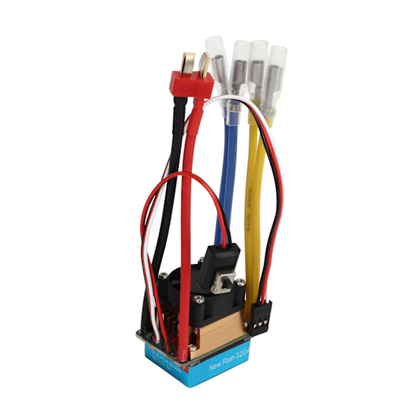 320A dobbeltveis børstet ESC med vifte 3A 5V 3 moduser vanntett universell multippel beskyttelse RC båt ESC 1 til 2